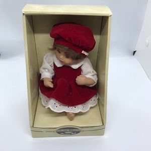 Vintage Collectible Memories Handcrafted Jointed Fine Bisque Porcelain NWB